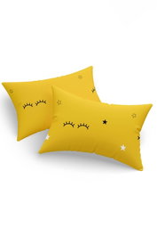 L'essentiel linge de maison Juego de fundas de almohada Amarillo